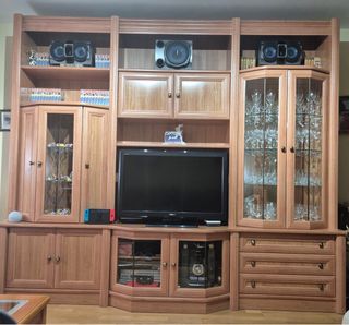 Mueble de salón madera