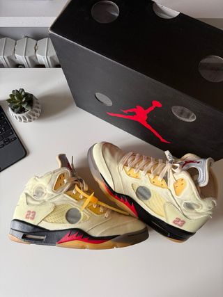 Nike Off-White Jordan 5 Sail