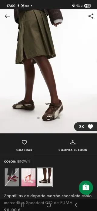 Bailarinas deportivas Puma Talla 38