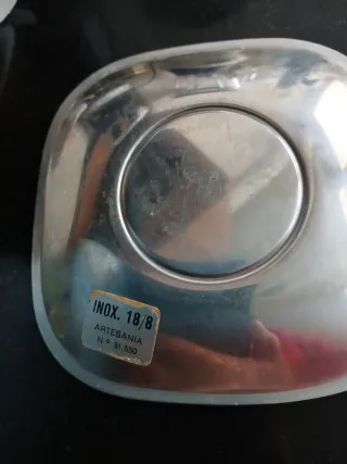 Cenicero militar antiguo