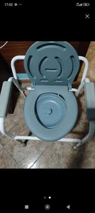 Silla WC Mobiclinic con Reposabrazos