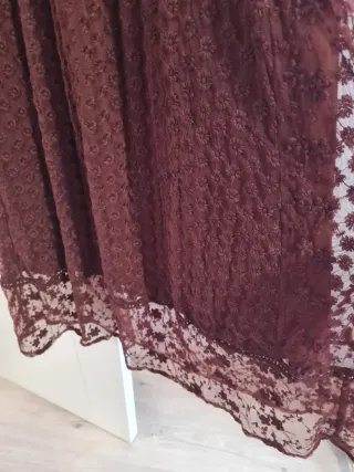 Vestido fuetas mujer