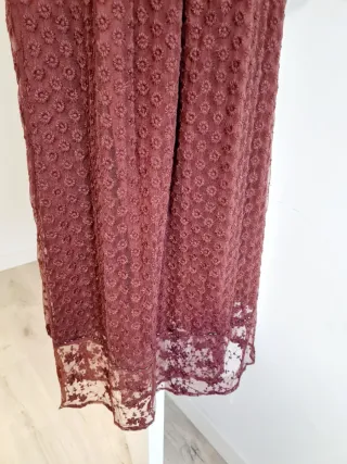 Vestido fuetas mujer