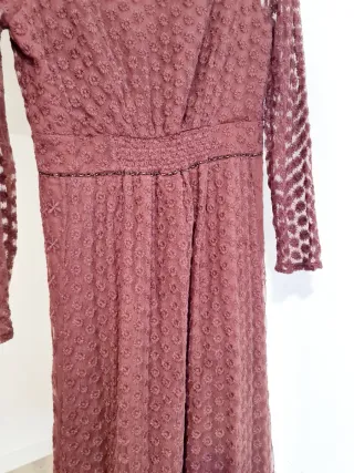 Vestido fuetas mujer