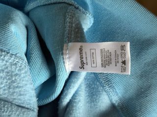 Felpa Supreme Box Logo Bandana Blu