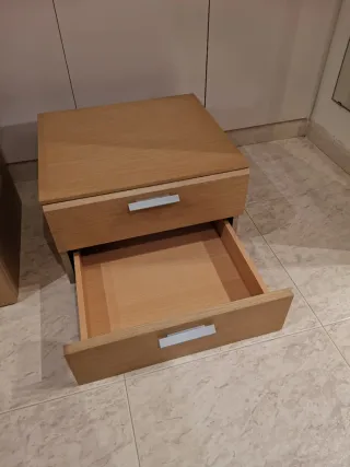 Mesitas de noche de madera