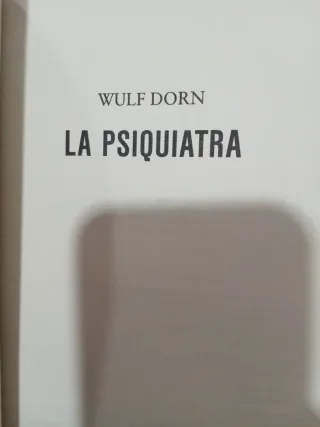 Libro "La psiquiatra wulf dorn"