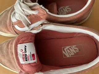 Zapatillas Vans T.38 Rosa y Blanco