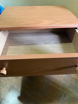 Cajonera de 2 cajones de madera
