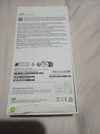 iPhone 16 128 GB Rosa - Como Nuevo