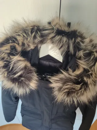 Abrigo invierno Only negro