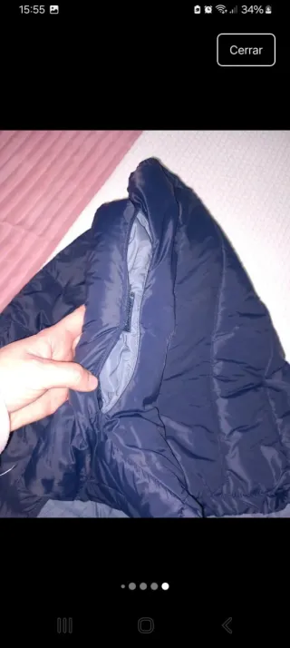 Chaleco Pull & Bear Azul Marino talla L