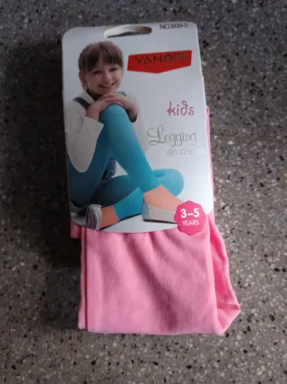 Nuevas, medias Legging Vanior infantil 3-5 años.
