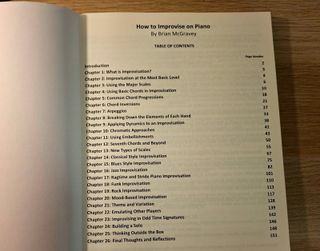 Libro Cómo Improvisar en Piano - Brian McGravey