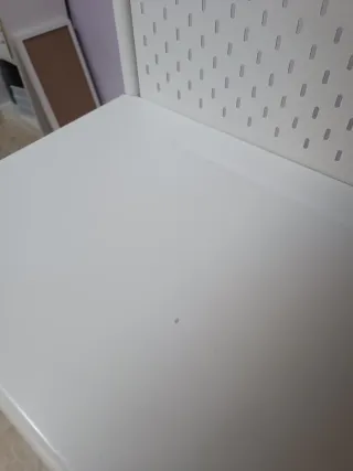 Cama alta con escritorio Ikea Vitval