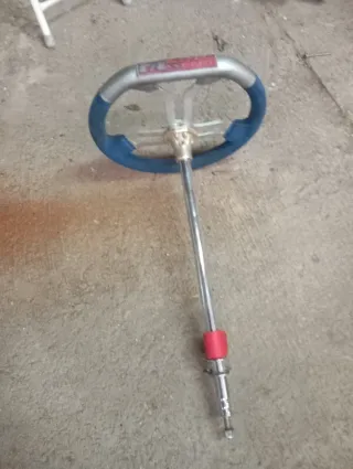 Volante Kart FA con piña y columna