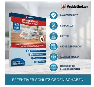 Trappole Scarafaggi XXL 30 Pezzi