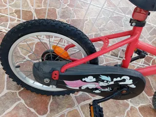 Bici infantil roja 5 años