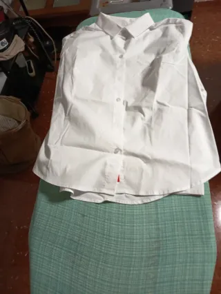 Camisa Velilla Talla M Blanca
