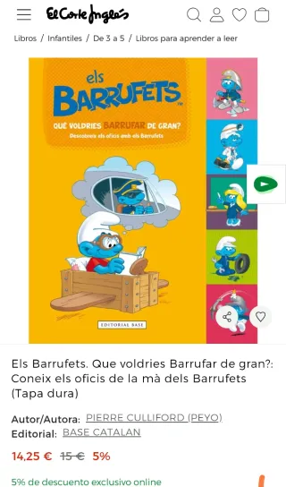 Libro els Barrufets