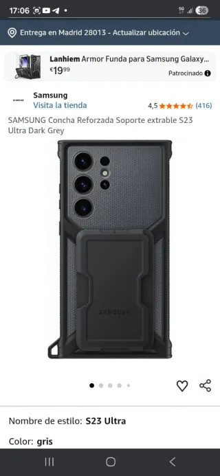 Funda Samsung Galaxy S23 Ultra