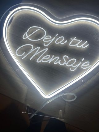 Teléfono Vintage Audio libro , Letrero LED Corazón