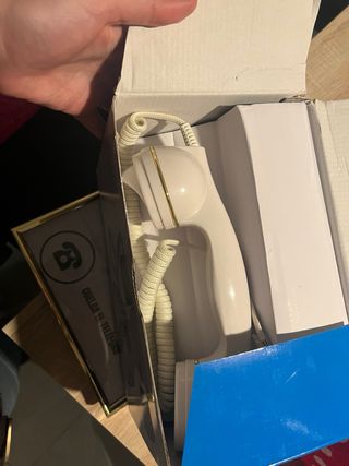 Teléfono Vintage Audio libro , Letrero LED Corazón