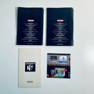 Manuales Nintendo 64: Super Mario & Kirby Crystal