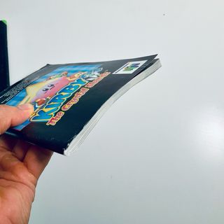 Manuales Nintendo 64: Super Mario & Kirby Crystal