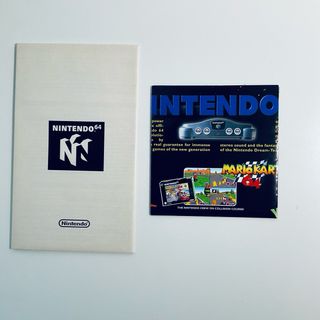 Manuales Nintendo 64: Super Mario & Kirby Crystal