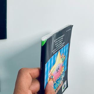 Manuales Nintendo 64: Super Mario & Kirby Crystal