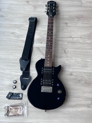 Guitarra Eléctrica Epiphone Les Paul 3/4 Negra
