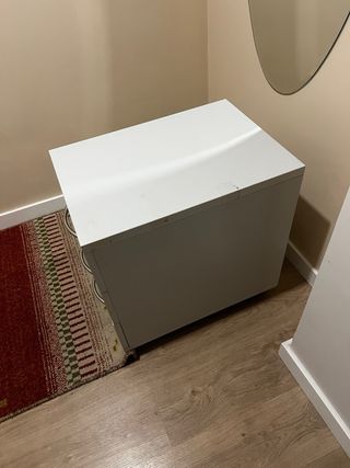 Cajonera de oficina gris