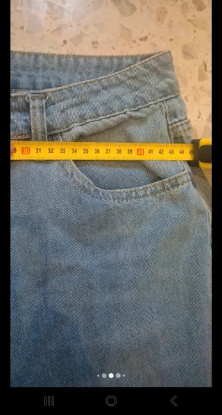 Pantalón vaquero mujer recto