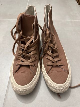 Converse Chuck Taylor Suede Rosa Talla 36.5