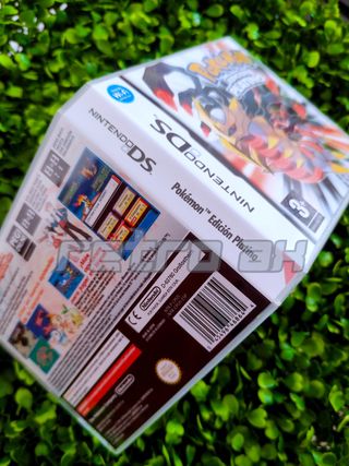 Caja Pokémon Edición Platino (Nintendo DS)
