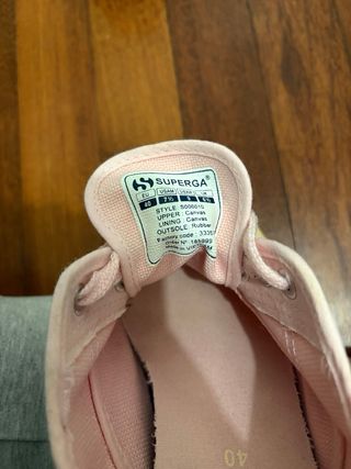 Scarpe Superga rosa