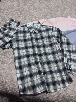Pack de camisas para niño talla 6