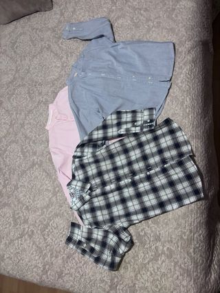 Pack de camisas para niño talla 6