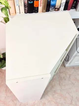 Mueble Rinconera Blanco Madera