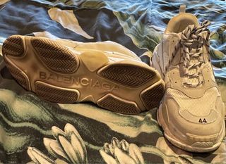 Balenciaga Triple S Beige/Blanco