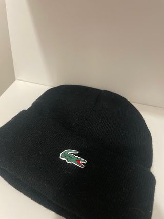 Gorro Lacoste Negro