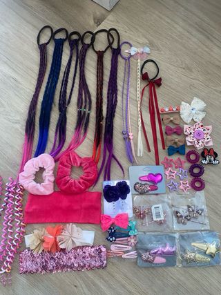 Lote Accesorios Pelo Niña