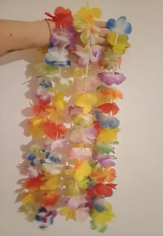 Collane Hawaiane Fiori Multicolore