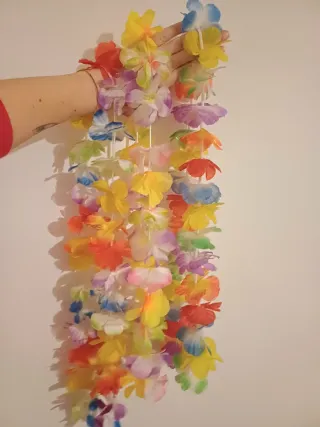 Collane Hawaiane Fiori Multicolore