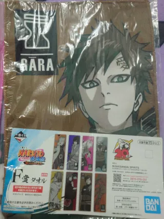 Mini toallas/posters Naruto 20 aniversario