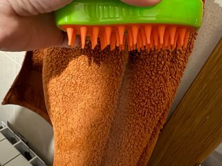 Spazzola a vapore per gatti USB e imbracatura senza guinzaglio