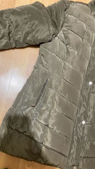 Chaquetón talla 3XL con botones y cremallera