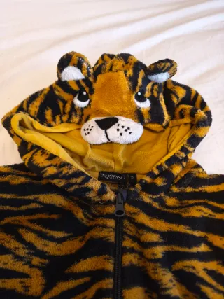 Pijama Enterizo Tigre Talla 12