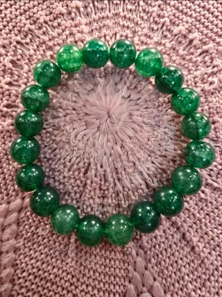 Pulsera elástica de cristal